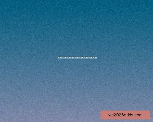 世界杯竞猜赔率变化解析 揭示赛事背后数据驱动的投注趋势与影响因素